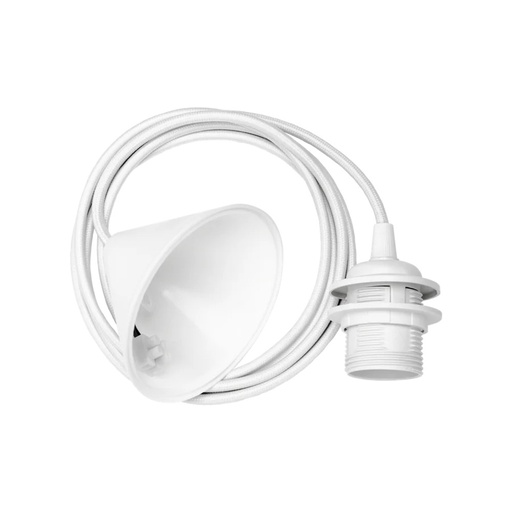 Cord Set white Ø 11cm  L 2,1 m