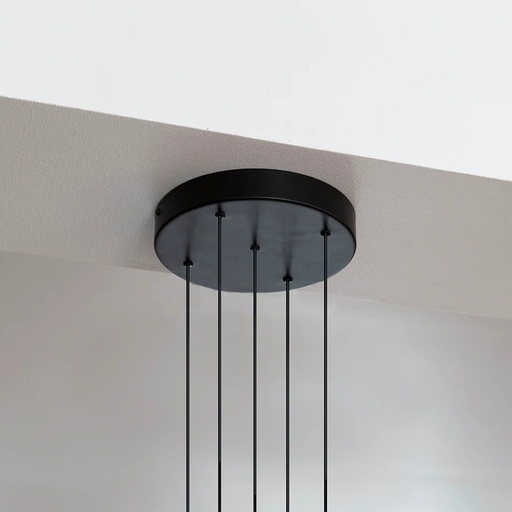 Rosette mini G4 cordset with canopy, cluster 5