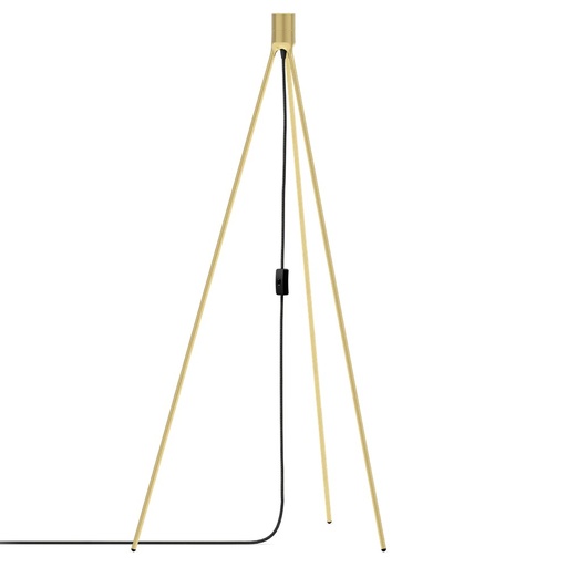 Floor tripod brushed brass 109 cm