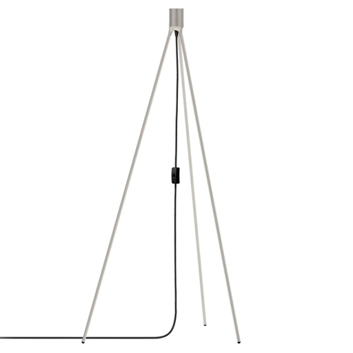 Floor tripod brushed steel 109 cm