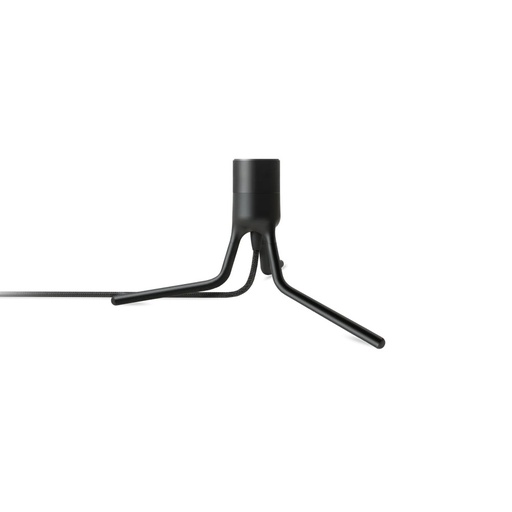 Tripod Base matt black H 18,6 cm    