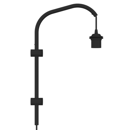 Willow Mini wall hanger black H 50 cm