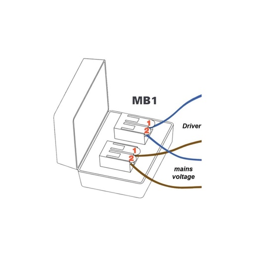 Mini gel box IP68 / max 2 connections
