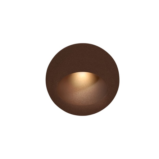 Bat Round Oval Outdoor Recessed Wall Light