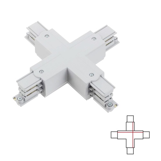 X connector White