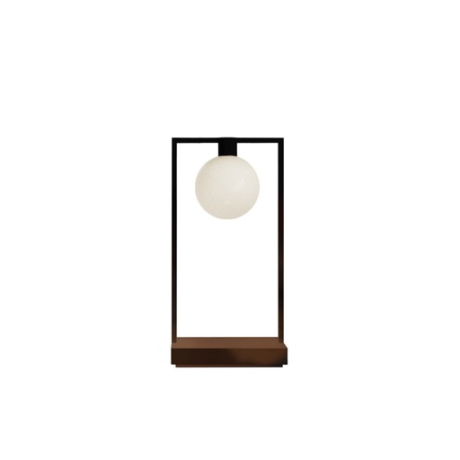 Curiosity With Sphere Portable Table Lamp