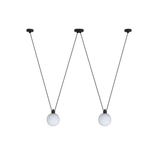 Les Acrobates de Gras N°324 Glassball Suspension Lamp